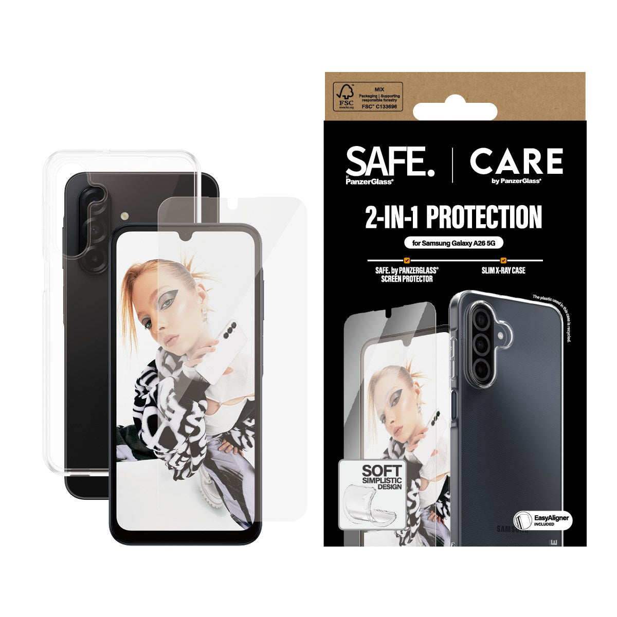 CARE by PanzerGlass® 2-in-1 Pakke Samsung Galaxy A26 5G
